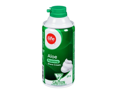 Life Brand Shave Cream Aloe Vera - 311.0 G