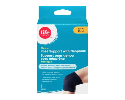 Life Brand Elastic Knee Support With Neoprene, Small-Medium,1 Pack - 1.0 EA