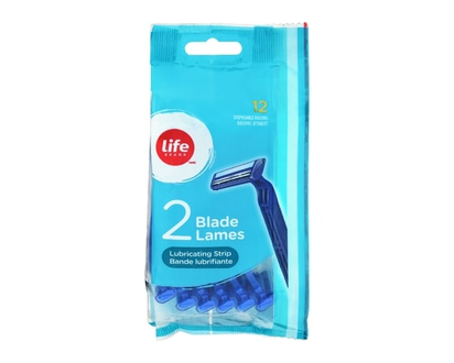 Life Brand Men's Twin Blade Razor - 1.0 EA