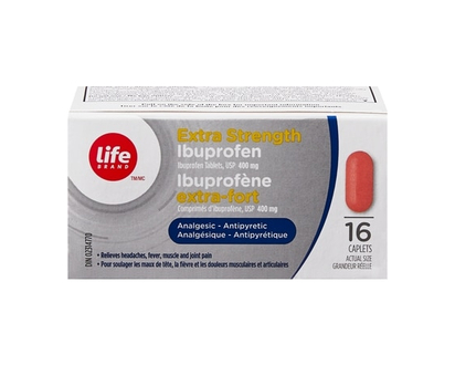 Life Brand Extra Strength Ibuprofen 16 Caplets - 16.0 EA
