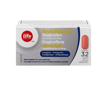 Life Brand Extra Strength Ibuprofen 32 Caplets - 32.0 EA