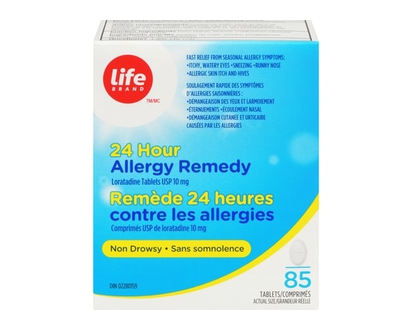 Life Brand 24 Hour Allergy Remedy - 85 TAB