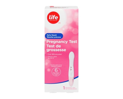 Life Brand Eaarly Result Pregnancy Test Kits 6 Day - 1.0 EA