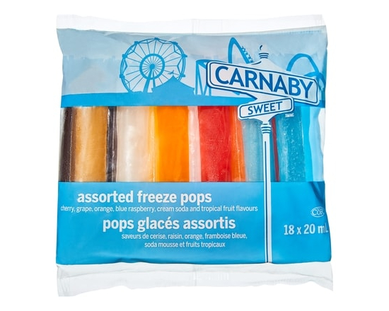 Pops glacés assortis - 360.0 ML