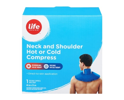 Life Brand Neck & Shoulder Hot or Cold Compress - 1 EA