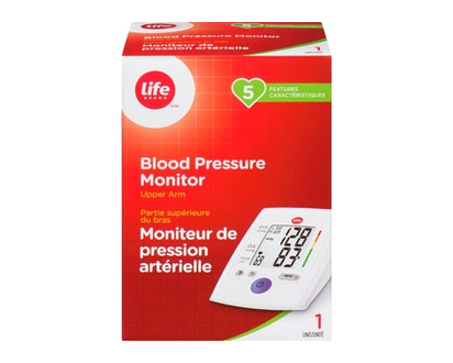 Life Brand LB Blood Pressure Monitor 5 - 1 EA