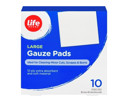 Life Brand Lb Sterile Pads 10 X 10 (Large) - 1 EA