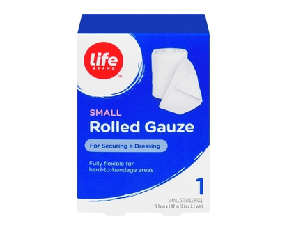 Life Brand Lb Rolled Gauzi Small - 1 EA