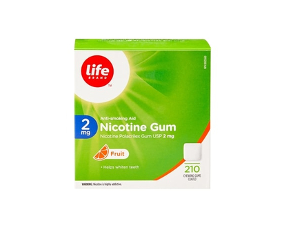 Life Brand Nicotine Gum - 210 PCS