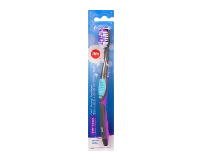 Life Brand Orbit® Floss Action Toothbrush Soft - 1 EA