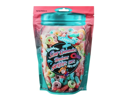 Carnaby Sweet Bonbons gélifiés surs arc-en-ciel - 300 G