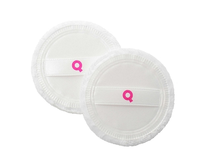 Quo Beauty Powder Puff, 2 Pack - 1.0 EA