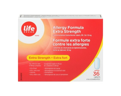 Life Brand LB Allergy Formula Extra Strength - 36 CAP