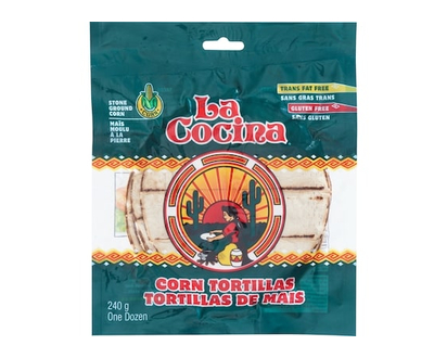 La Cocina Corn Tortillas - 240.0 G