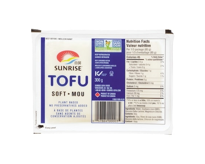 Sunrise Tofu, Soft - 300.0 G