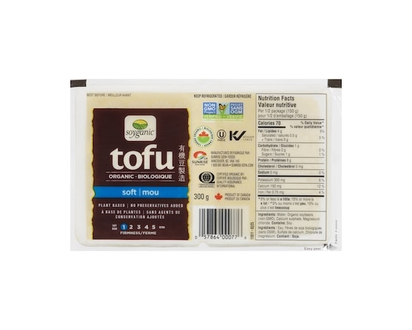 Tofu Soft Organic - 300.0 G