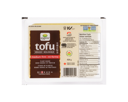 Soyganic Mi-Ferme Biologique Tofu - 454.0 G