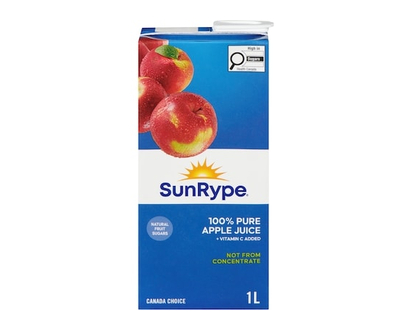 SunRype Pure Apple Juice - 1.0 L