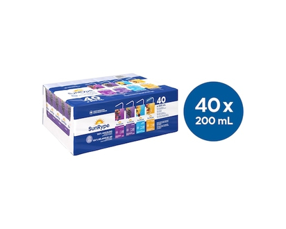 SunRype Assorted Flavours Juice Box Variety Pack - 200.0 ML
