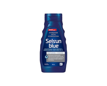 Selsun Blue ACTIV Hydration Anti-Dandruff Shampoo, Dandruff Treatment Controls Dandruff and Flaking, Moisturizes Scalp and Provides Scalp Itch Relief,