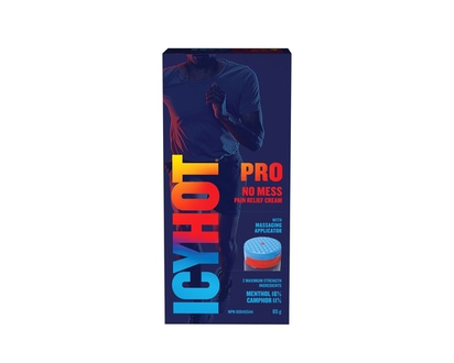 Icy Hot Pro No Mess Pain Relief Cream, Relieves Minor Aches and Pains of Muscles and Joints Associated with Arthritis, Simple Backache, Strains and Sp
