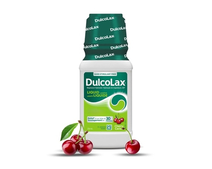 DulcoLax Liquid Laxative for Gentle Occasional Constipation Relief, For Adults and Children Ages 2 and Over, Stimulant-Free, Fast Acting Laxative, Che