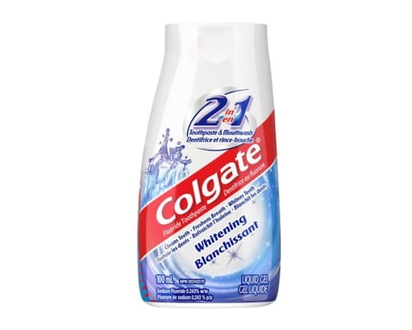 Colgate Liquid Gel 2-in-1 Whitening Toothpaste and Mouthwash - 100.0 ML
