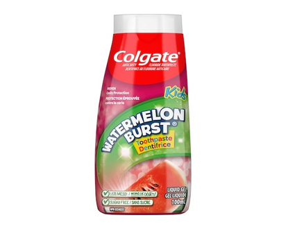 Colgate Liquid Gel 2-In-1 Kids Watermelon Burst Toothpaste And Mouthwash - 100.0 ML