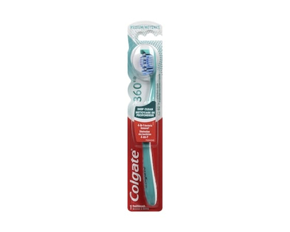 Colgate 360 Toothbrush with Tongue and Cheek Cleaner - 1.0 EA
