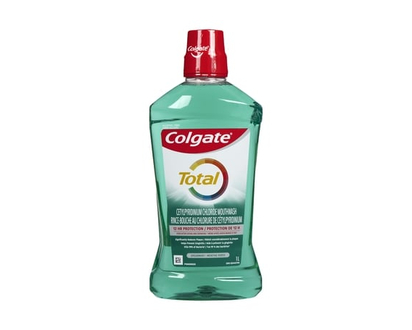 Colgate Total Mouthwash, Spearmint Surge - 1.0 L