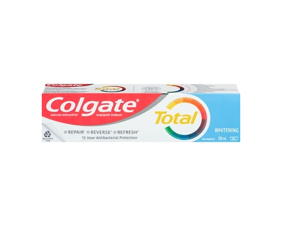 Colgate Total Whitening Gel Toothpaste - 120.0 ML