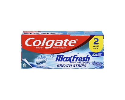 Colgate Toothpaste, Maxfresh with Mini Breath Stripes, Clean Mint - 150.0 ML