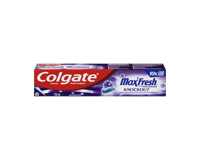 Colgate MaxFresh Knockout Mint Toothpaste - 150 ML