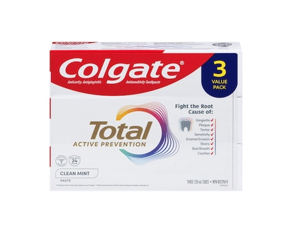 Colgate Dentifrice Total Clean Menthe - 120.0 ML