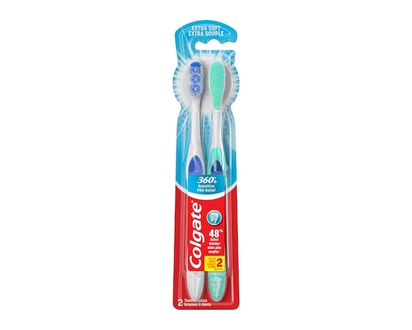 Colgate Brosses À Dents Ultra Souples 360 Sensitive Pro-Relief - 1.0 EA