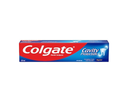 Colgate Cavity Protection Fluoride Toothpaste, Regular, 150 mL - 150 ML