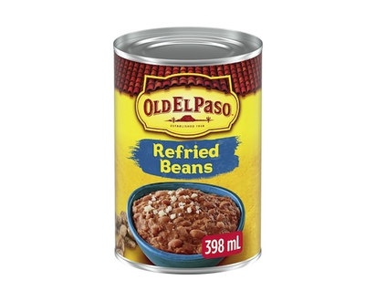 Old El Paso Mexican Refried Beans, Pinto Beans - 398.0 ML