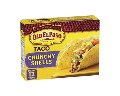 Old El Paso Coquilles croustillantes à Tacos - 125.0 G