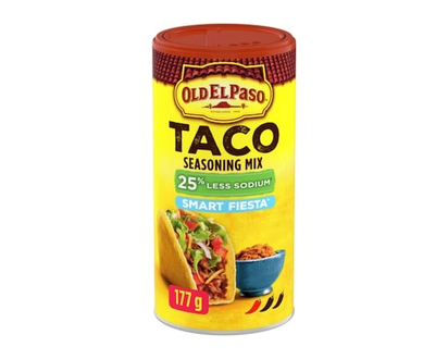 Old El Paso Taco Seasoning, Smart Fiesta Flavoured - 177.0 G