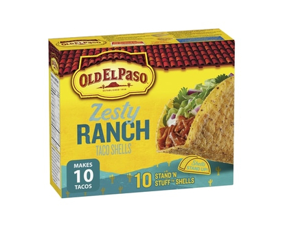 Old El Paso Ranch Blasted Stand N' Stufftm Taco Shells - 153.0 G