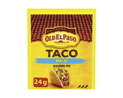 Old El Paso Taco Seasoning Mix, Mild - 24.0 G