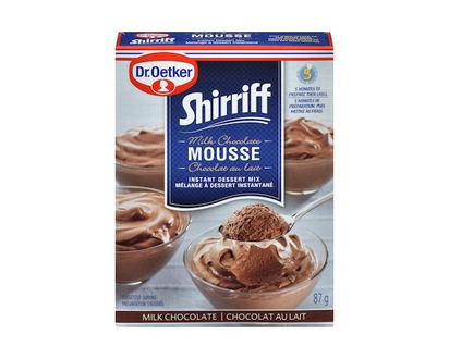 Dr Oetker Shirriff Mousse Mix, Milk Chocolate - 87.0 G