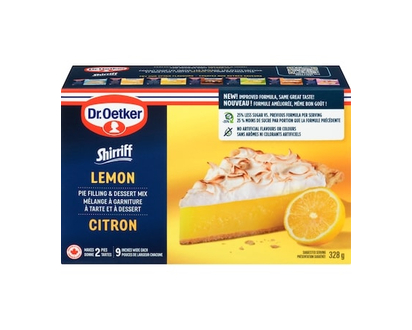 Dr Oetker Shirriff Lemon Pie Filling & Dessert Mix - 328.0 G