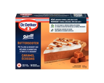 Dr Oetker Shirriff Butterscotch Pie Filling & Dessert Mix - 133.0 G