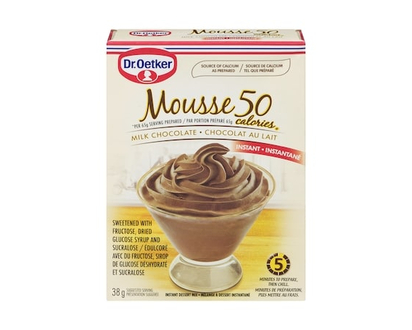 Dr Oetker Chocolate Mousse, 50 Calories - 37.5 G