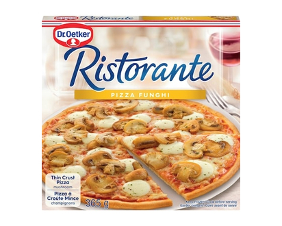 Dr Oetker Ristorante Thin Crust Mushroom Funghi Pizza - 365.0 G