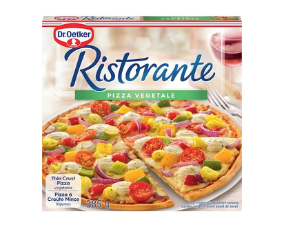 Dr Oetker Ristorante Thin Crust Vegetable Pizza - 385.0 G