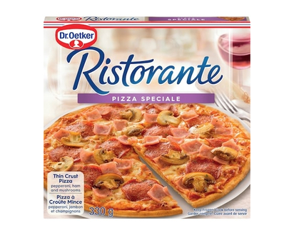 Dr Oetker Ristorante Thin Crust Speciale Pizza - 330.0 G