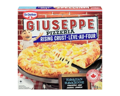 Dr Oetker Giuseppe Pizzeria Rising Crust Hawaiian Pizza - 730.0 G