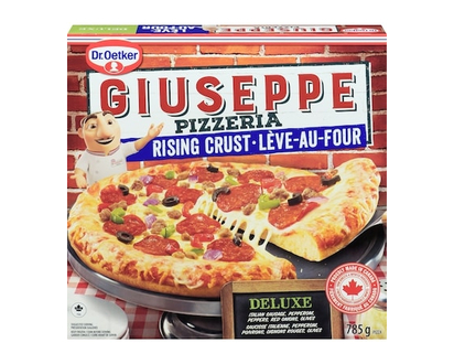 Dr Oetker Giuseppe Pizzeria Rising Crust Deluxe Pizza - 785.0 G